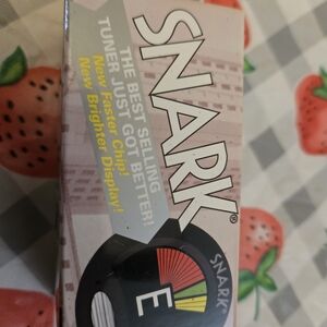 Snark X Clip-On Tuner for Guitar, Bass Violin Bango - Black NIB Lcd